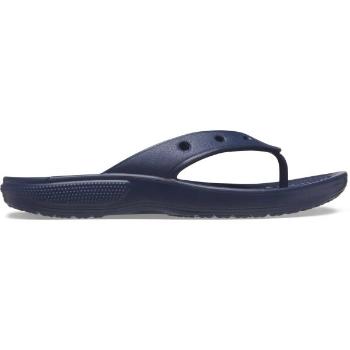 Crocs CLASSIC CROCS FLIP Uniszex flip-flop papucs, sötétkék, méret 39/40