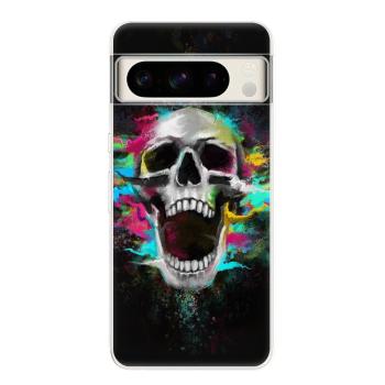 Odolné silikonové pouzdro iSaprio - Skull in Colors - Google Pixel 8 Pro