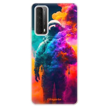 Odolné silikonové pouzdro iSaprio - Astronaut in Colors - Huawei P Smart 2021