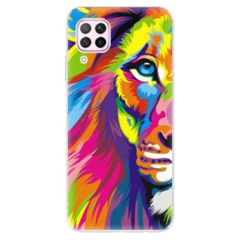 Odolné silikonové pouzdro iSaprio - Rainbow Lion - Huawei P40 Lite