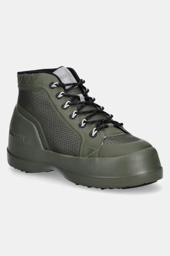 Trapery Moon Boot MB LUNA TREK MID NYLON pánské, zelená barva, 80D2480080 M006