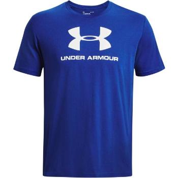 Under Armour SPORTSTYLE LOGO SS Pánské triko, modrá, velikost