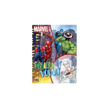 MARVEL MALUJ VODOU A4 MARVEL Omalovánky, mix, velikost