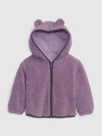 GAP Sherpa bear Mikina dětská Fialová