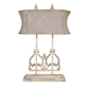 Kovová vintage stolní lampa s patinou Berenger - 50*25*74 cm 5LMP318