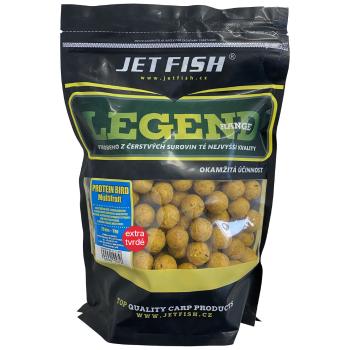 Jet fish extra tvrdé boilie legend range protein bird multifruit 250 g-24 mm