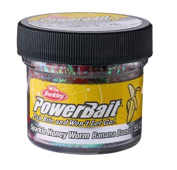 Berkley Nástraha PowerBait Honey Worm 2,5cm - Red