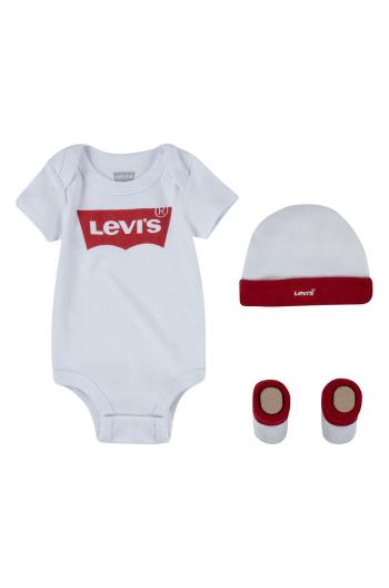 Kojenecká sada Levi's bílá barva