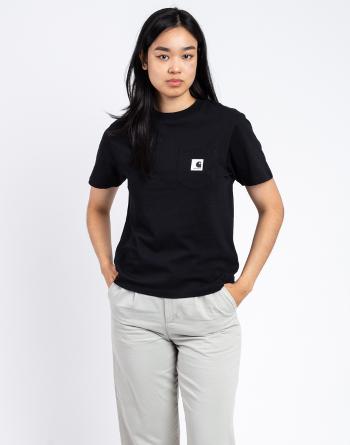 Tričko Carhartt WIP W' S/S Pocket T-Shirt Black