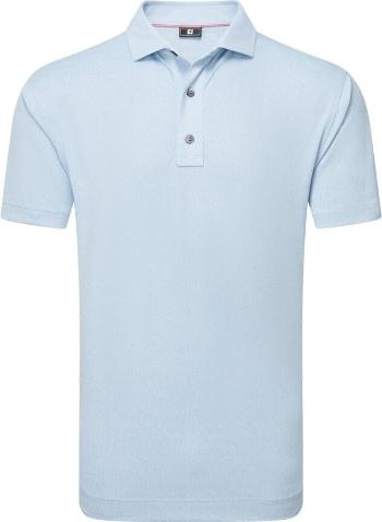 Footjoy Etched Texture Print Lisle Mens Skyway S Polo košile