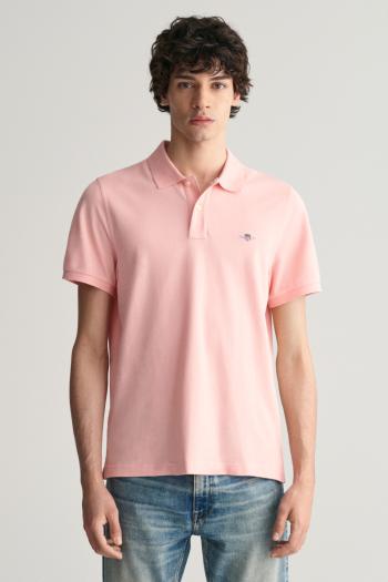 POLOKOŠILE GANT REG SHIELD SS PIQUE POLO BUBBELGUM PINK