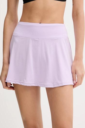 Športová sukňa adidas Performance TENNIS CLUB fialová farba, mini, áčkový strih, JY1845