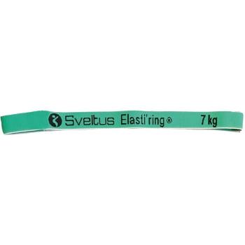 SVELTUS ELASTI´RING 7 KG Odporová guma, zelená, velikost