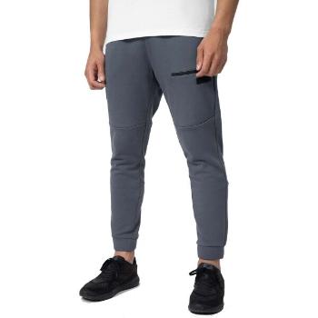 4F MEN´S TROUSERS Pánské kalhoty, tmavě šedá, velikost