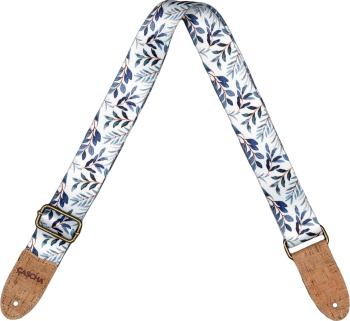 Cascha CGS-VC3 Vegan Cork Kytarový pás Blue Twigs