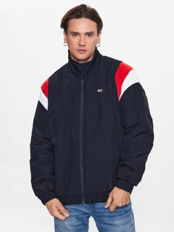 Tommy Jeans pánská tmavě modrá bunda - XXL (DW5)