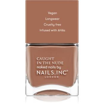 Nails Inc. Caught in the nude lak na nehty odstín Tulum beach 14 ml