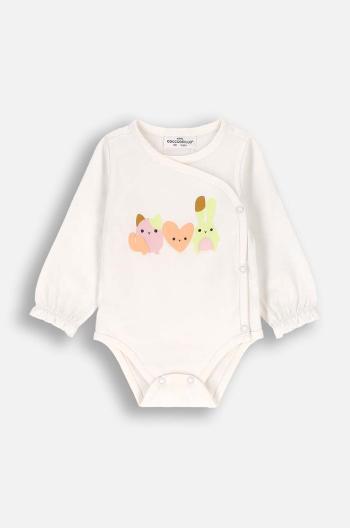 Kojenecké body Coccodrillo PASTELOVE GIRL NEWBORN