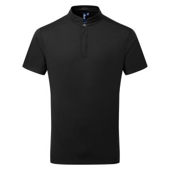 Premier Workwear Kuchařská polokošile s krátkým rukávem - Černá | 4XL