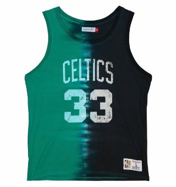 Mitchell & Ness tank top Boston Celtics Tie Dye Cotton N&M Tank green/black - S