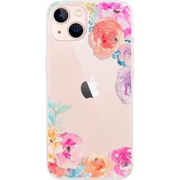 iSaprio Flower Brush pro iPhone 13 (flobru-TPU3-i13)