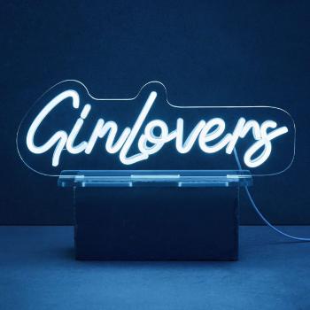 NEON VIBES LED Neonové světlo s USB "GinLovers"