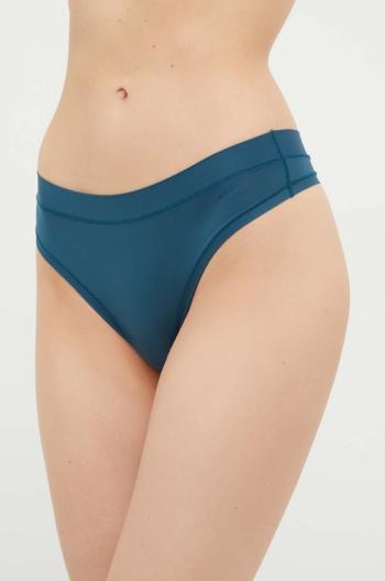 Tanga Dkny tyrkysová barva, DK8961