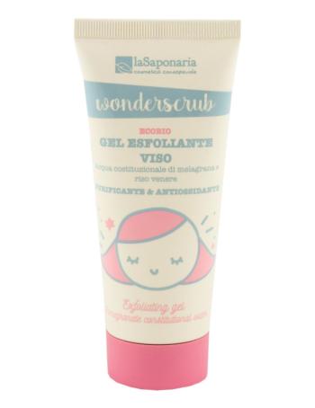 laSaponaria Peelingový gel na obličej WonderScrub BIO 100 ml