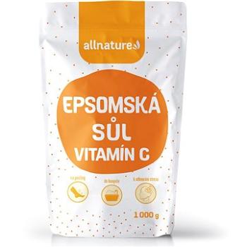 Allnature Epsomská sůl Vitamín C 1 kg (8595674632746)