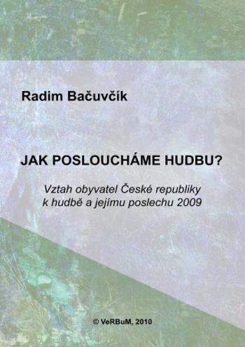 Jak posloucháme hudbu? - Radim Bačuvčík - e-kniha