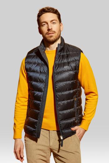 VESTA GANT LIGHT DOWN GILET EVENING BLUE