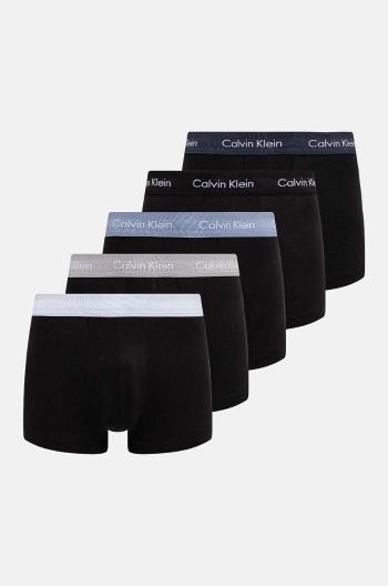 Boxerky Calvin Klein Underwear 5-pack pánské, černá barva, 000NB2734A