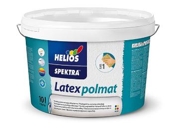 HELIOS SPEKTRA Latex - polomatná latexová farba 10 l báza - biela