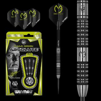 Dart szett Winmau steel MvG Absolute 24g, 90% wolfram (utolsó darabok)