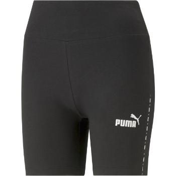 Puma POWER TAPE 7 SHORTS LEGGINGS Dívčí legíny, černá, velikost