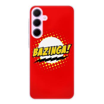 Odolné silikonové pouzdro iSaprio - Bazinga 01 - Samsung Galaxy A55 5G