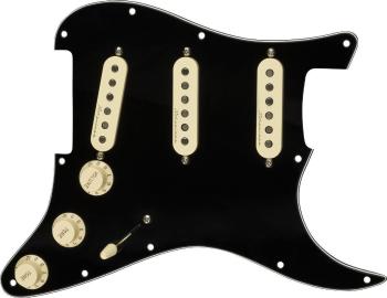 Fender Pre-Wired Strat SSS V NSLS Black Pickguard