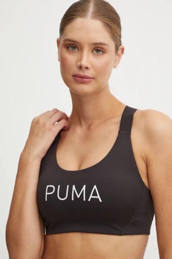 Sportovní podprsenka Puma 4Keeps Eversculpt černá barva, 524785