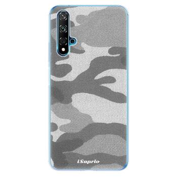 Odolné silikonové pouzdro iSaprio - Gray Camuflage 02 - Huawei Nova 5T