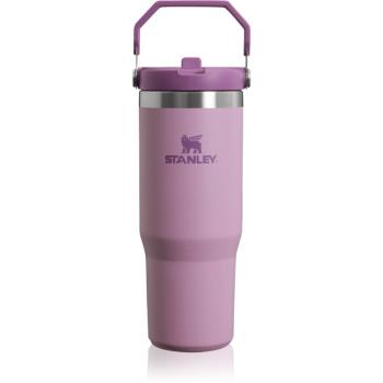 Stanley IceFlow™ Flip Straw Tumbler nerezová láhev na vodu Lilac 890 ml