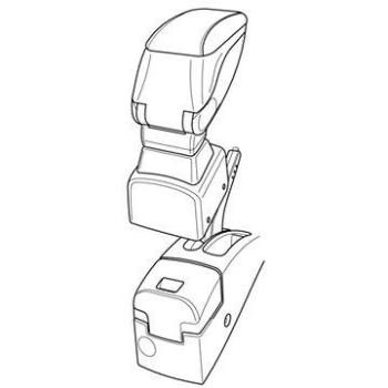 Adaptér k loketní opěrce 56139 NISSAN NOTE (LAM56139)