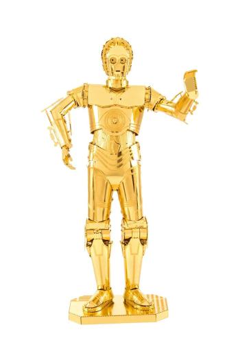 Diy 3d dekoratívna súprava figúrok Metal Earth Star Wars C-3PO DOR MAQUETTE