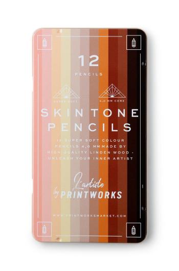 Printworks sada pastelek v pouzdře (12-pack)