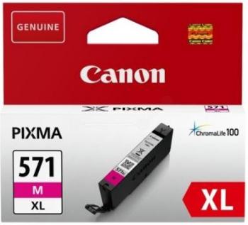 Canon CLI-571MXL 0333C001 purpurová (magenta) originální cartridge