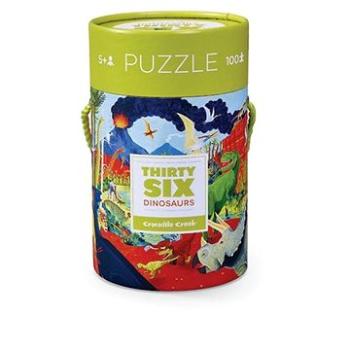 Puzzle tubus - 36 Dinosaurů (100 ks) (732396405410)