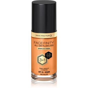 Max Factor Facefinity All Day Flawless dlouhotrvající make-up SPF 20 odstín 88 Praline 30 ml