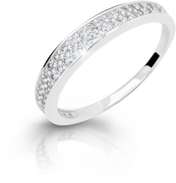 Cutie Jewellery Nadčasový prsten z bílého zlata se zirkony Z6810–2649-10-X-2 50 mm