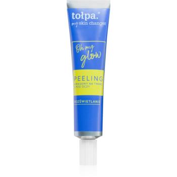 Tołpa My Skin Changer Oh My Glow rozjasňující peeling na obličej a oční okolí 40 ml