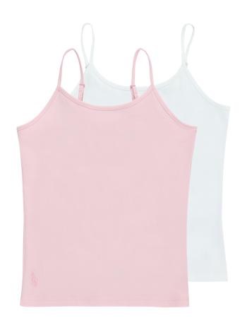 Polo Ralph Lauren Top  rózsaszín / fehér