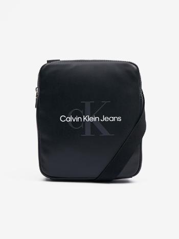 Calvin Klein Jeans Monogram Soft Reporter Taška Černá